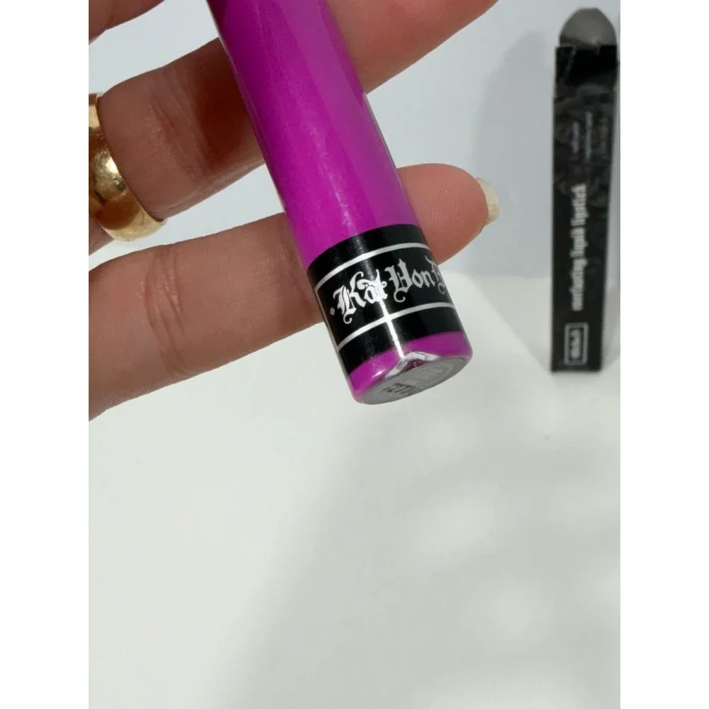 Kat Von D Everlasting Liquid Lipstick K-Dub Bright Fuchsia Pink Matte 6.6mL NEW